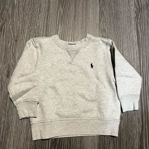Polo by Ralph Lauren Gray Long Sleeve Sweatshirt size 2T.
